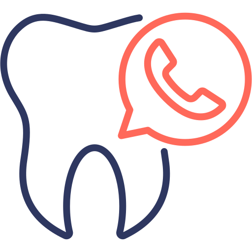 servicio dental icono gratis