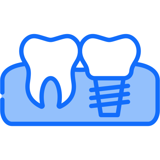 implantes dentários grátis ícone