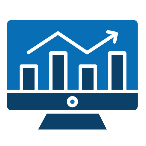 visualización de datos icono gratis