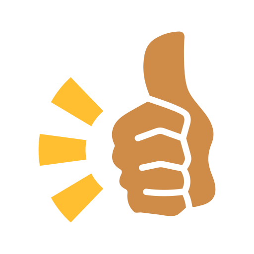 Thumbs up free icon Thumbs up free icon