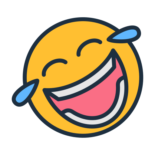 Laughing free icon