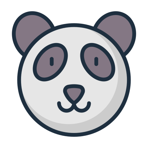 panda icono gratis