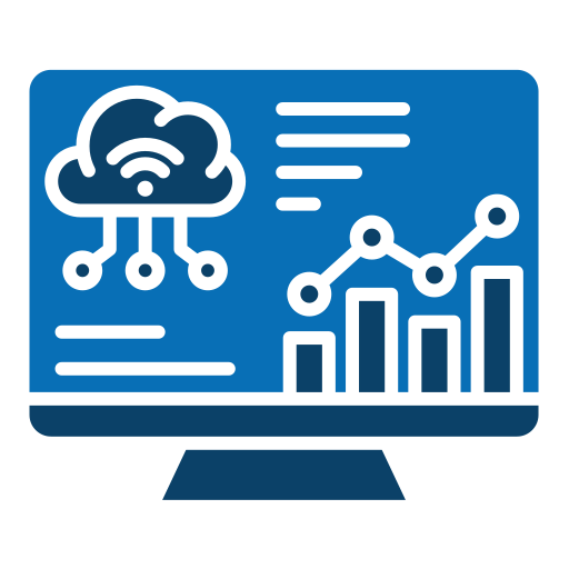 visualización de datos icono gratis