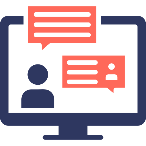 discussion en ligne Icône gratuit discussion en ligne Icône gratuit