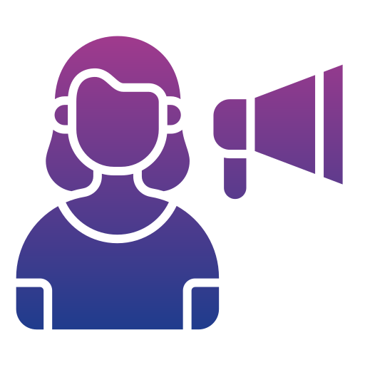 marketing d'influence Icône gratuit