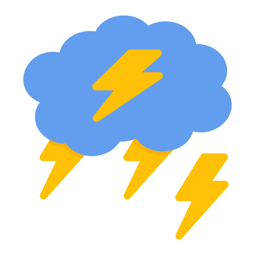 Thunderstorm free icon Thunderstorm free icon