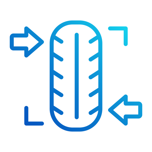 alineación de las ruedas icono gratis