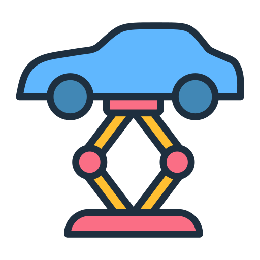 Автомобильный домкрат бесплатно иконка Автомобильный домкрат бесплатно иконка