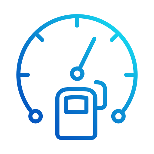 indicador de combustible icono gratis