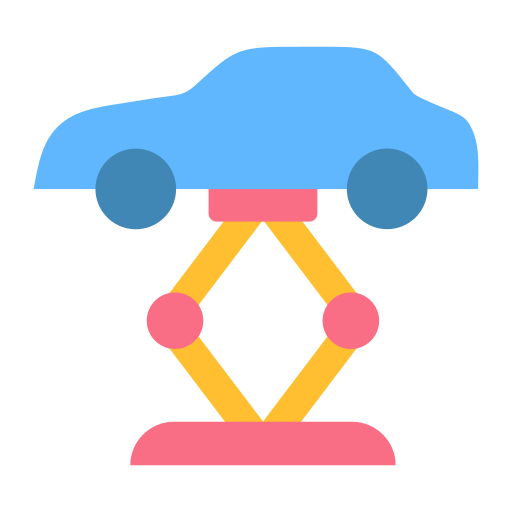 gato de coche icono gratis