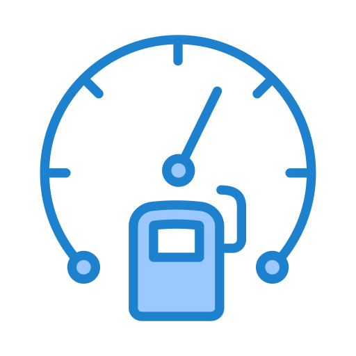 indicador de combustible icono gratis