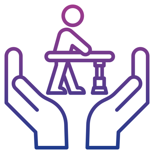 rehabilitación icono gratis