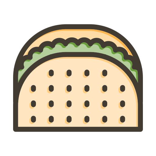 tacos Icône gratuit tacos Icône gratuit