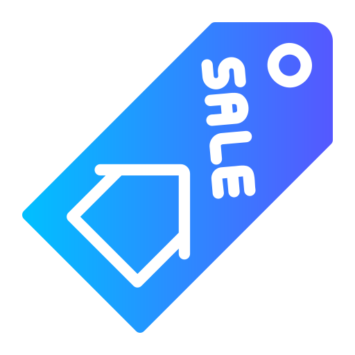 Тег продажи бесплатно иконка Тег продажи бесплатно иконка