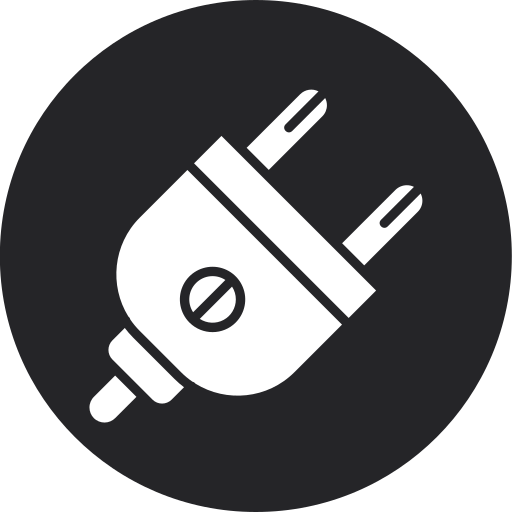Plug free icon