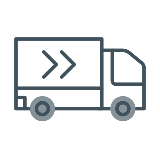 camión de envío icono gratis
