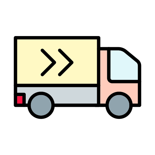 camión de envío icono gratis