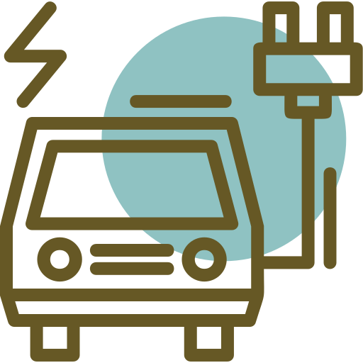 elektrisches fahrzeug kostenlos Icon