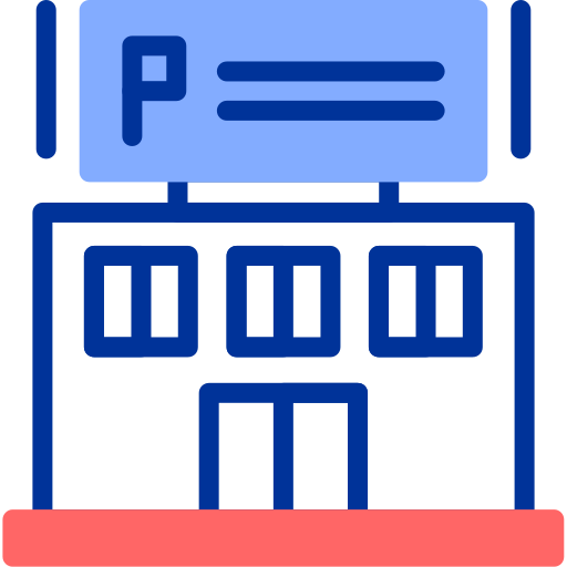 control de estacionamiento icono gratis