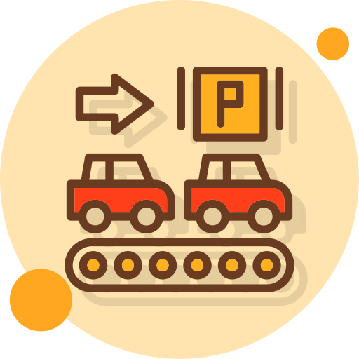 escalier mécanique Icône gratuit