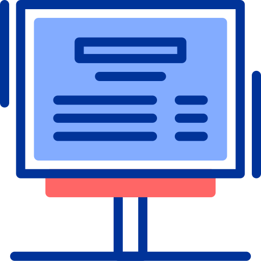 Signboard free icon