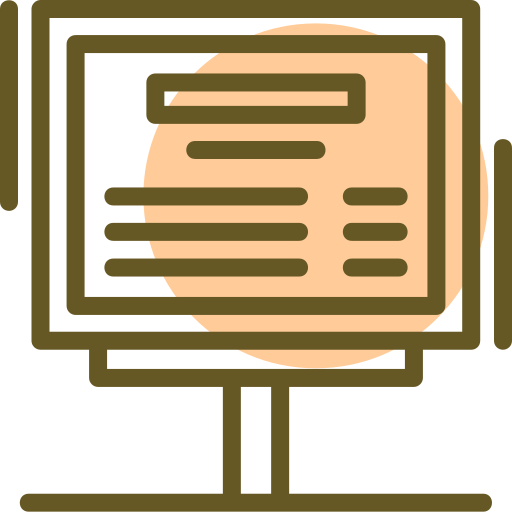 Signboard free icon