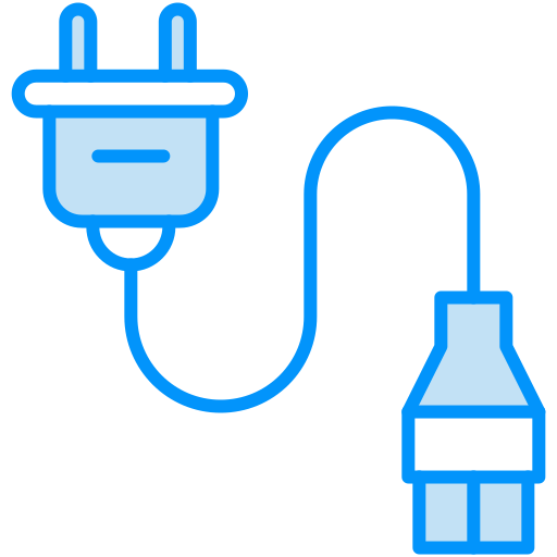 cable de energía icono gratis