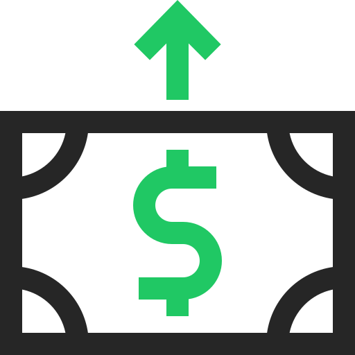 Financial free icon Financial free icon
