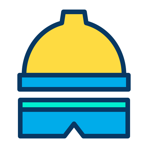 Casco de seguridad icono gratis