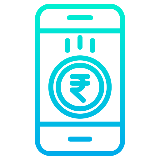 Smartphone Kiranshastry Gradient icon