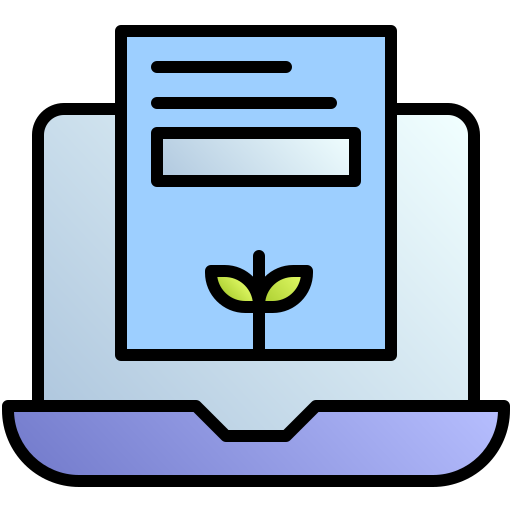 contenido orgánico icono gratis