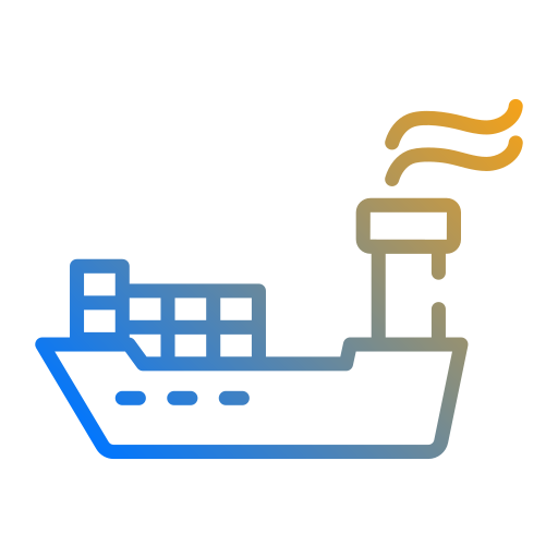 barco de carga icono gratis