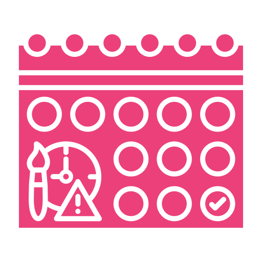 fecha límite icono gratis