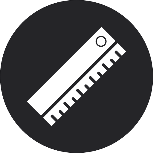 Ruler free icon