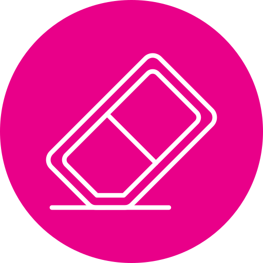 borrador icono gratis