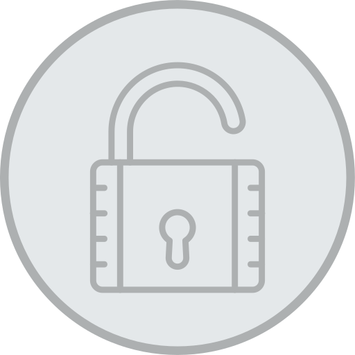 Unlock free icon