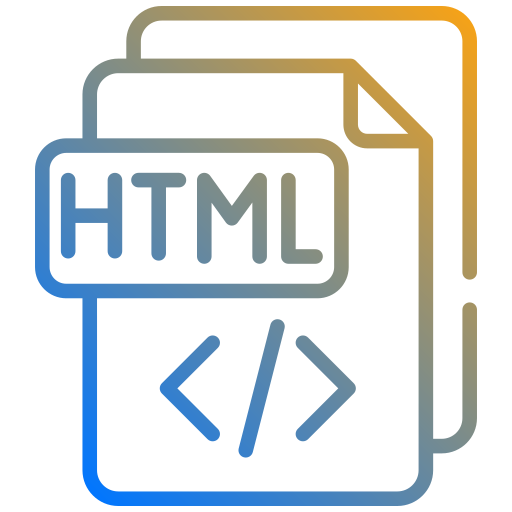 archivo html icono gratis