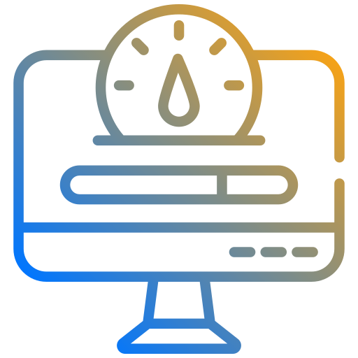velocidad de página icono gratis