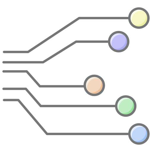 Circuit free icon
