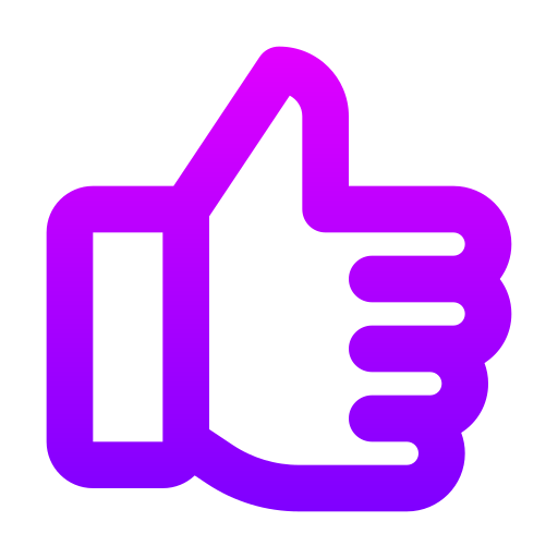 pulgares hacia arriba icono gratis