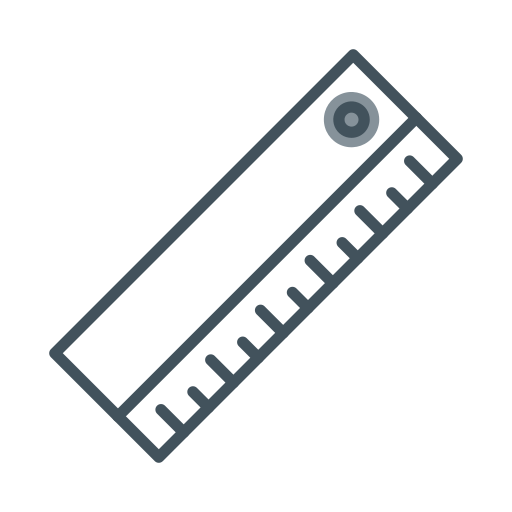 Ruler free icon