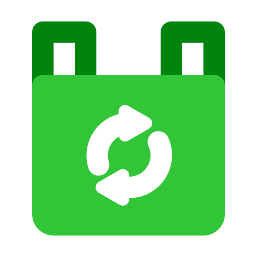 plástico ecológico icono gratis