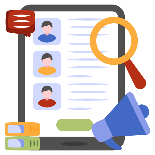 Search candidate free icon Search candidate free icon