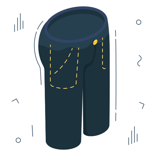 vaqueros icono gratis