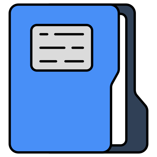 Paper case free icon