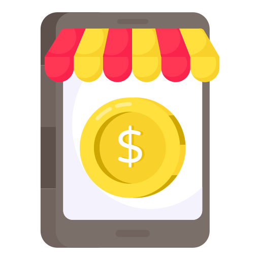 tienda online icono gratis