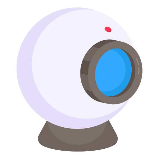 cámara web icono gratis