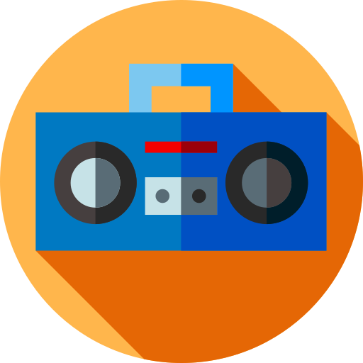 Boombox icono gratis