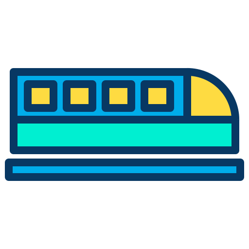 High speed train - free icon