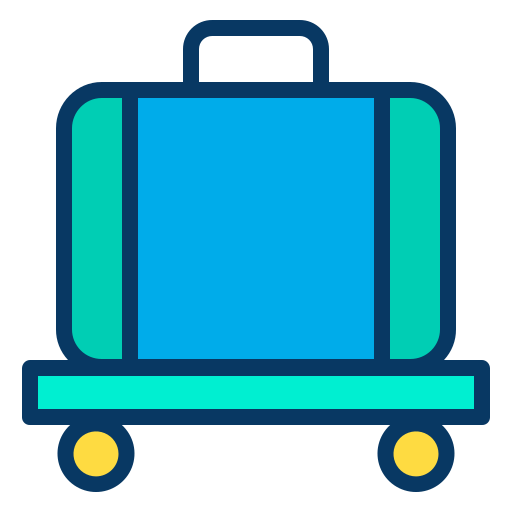 Suitcase free icon